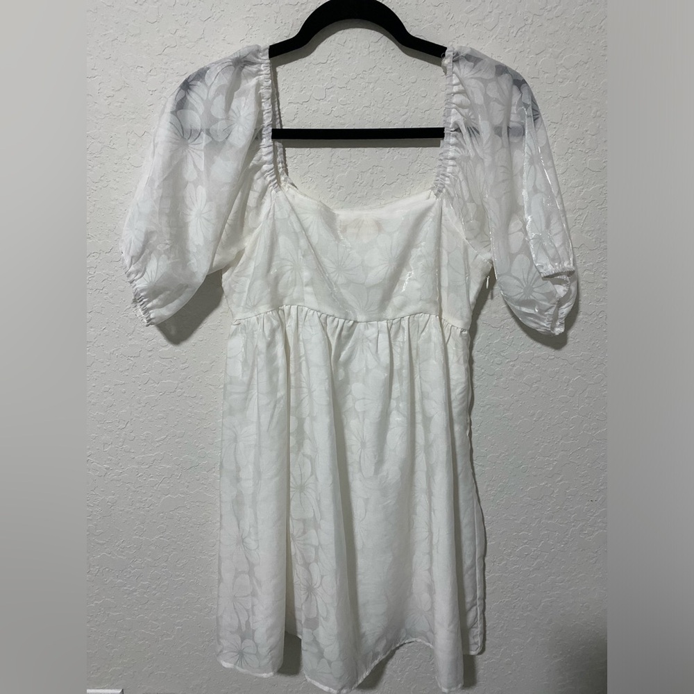 ALTAR’D State White Floral Dress